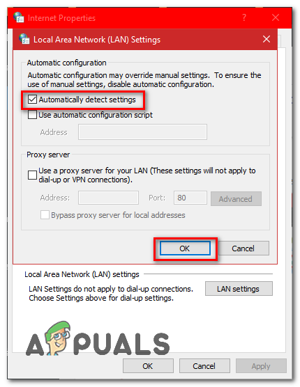 Automatic Proxy Settings