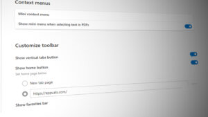 Add or Remove Home Button on Toolbar in Microsoft Edge