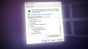 Missing Display/Toggle for Adaptive Brightness