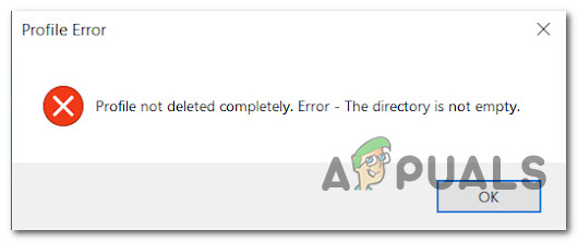 Fix 'Profile not Deleted Completely' Error on Windows 10