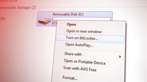 Unable to Turn on BitLocker for USB Drives