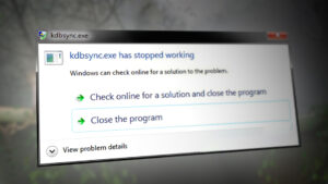 kdbsync.exe and Should I Delete It