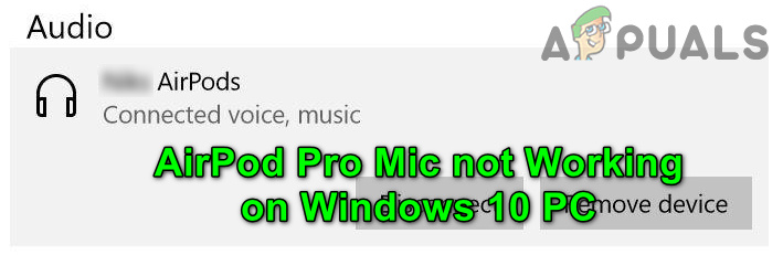 Christchurch inflation musical Fix: AirPods Pro Microphone Not Working on Windows 10/11 - Appuals.com