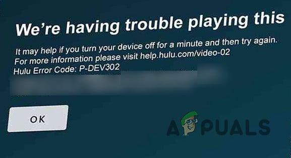 Fixed Hulu Error Code P Dev302 Appuals Com