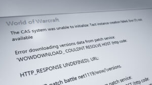 CAS System Was Unable to Initialize' in WOW