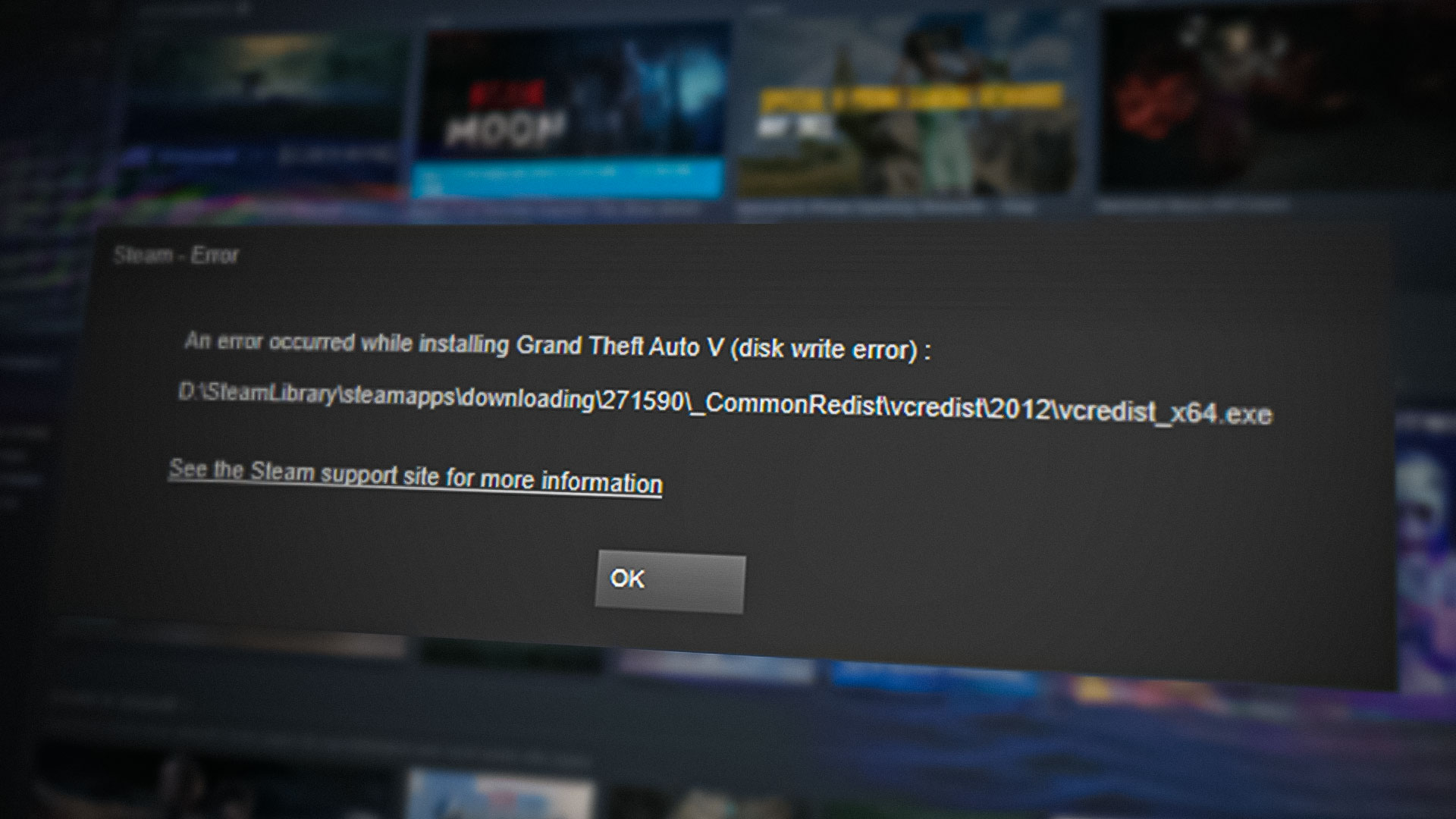 How to Fix Steam Missing Downloaded Files Error - Game or Workshop
