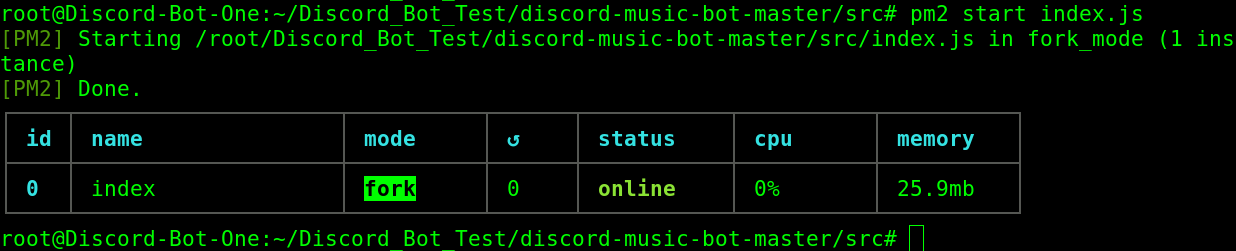 Start Bot With PM2