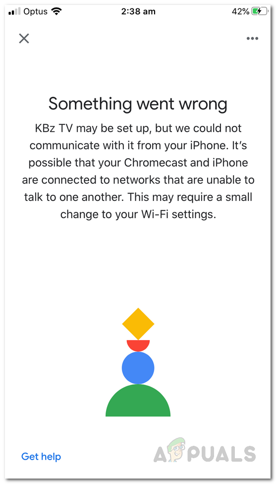 hensynsfuld Placeret flydende Chromecast Error "Something went wrong"? Try these fixes