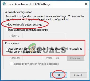Automatically Detect Settings