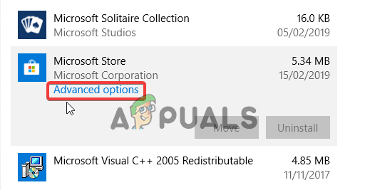 advanced options Microsoft Store you dont have any applicable devices linked to your Microsoft account