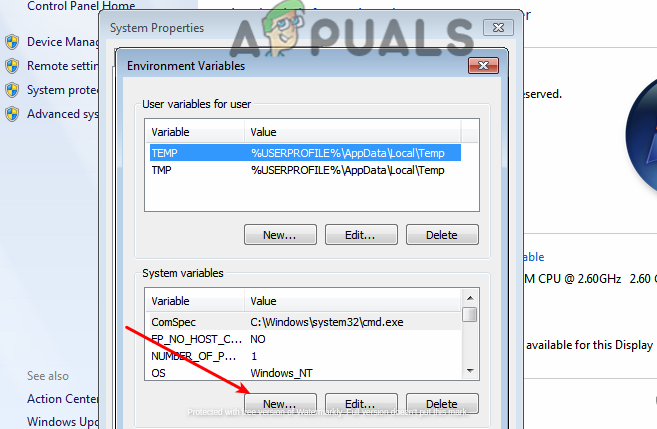 New system variables