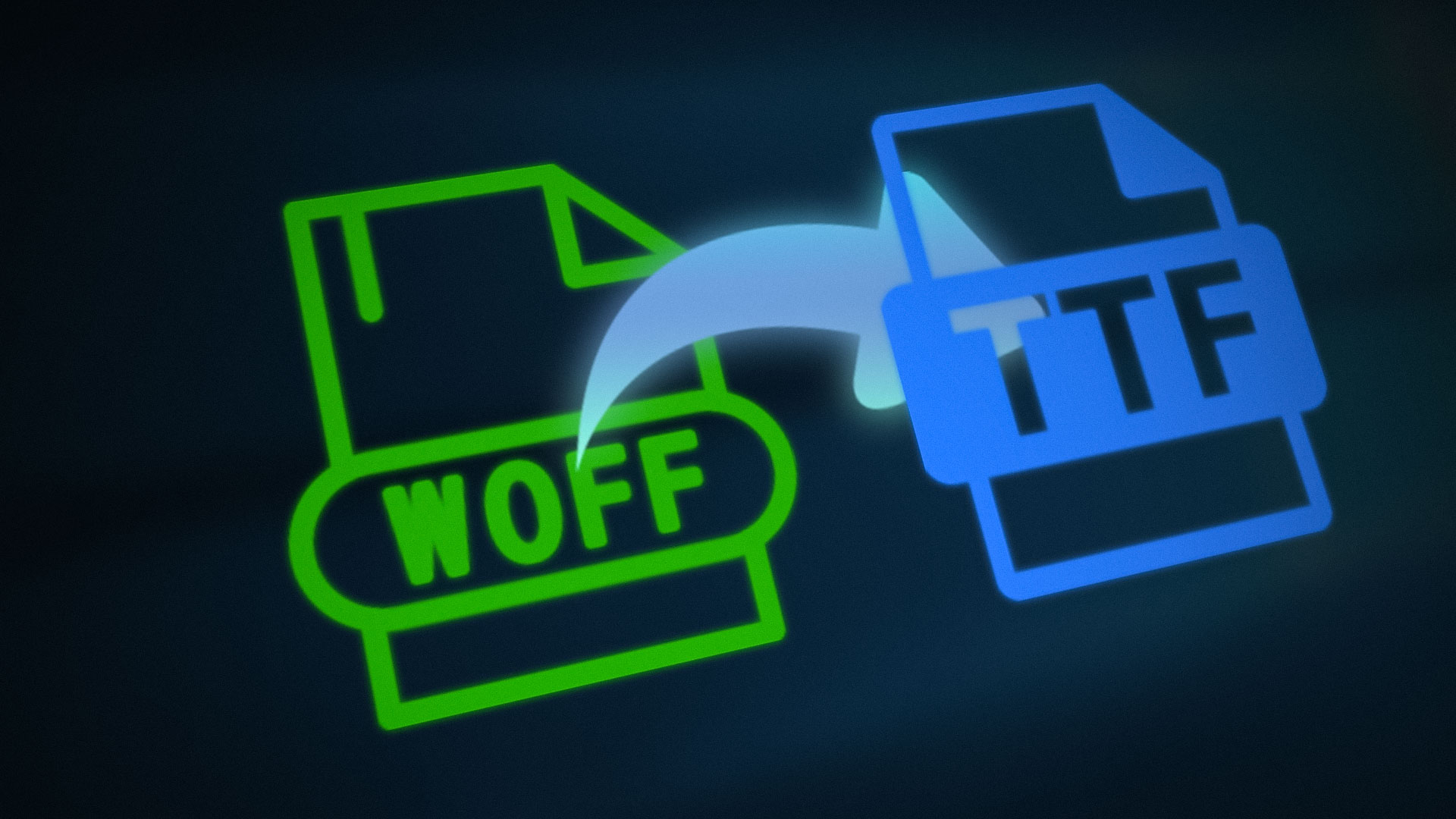 How to Convert WOFF to TTF