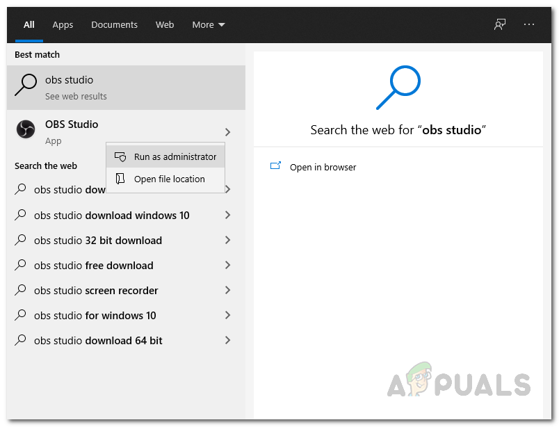 Obs not capturing game here s how to fix appuals