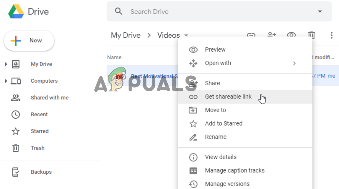 Video still Processing Error