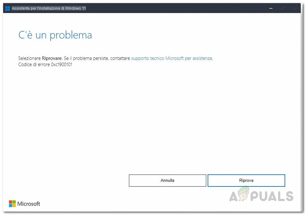 How To Fix 'Error 0xc1900101' On Windows 11 Installation Assistant?