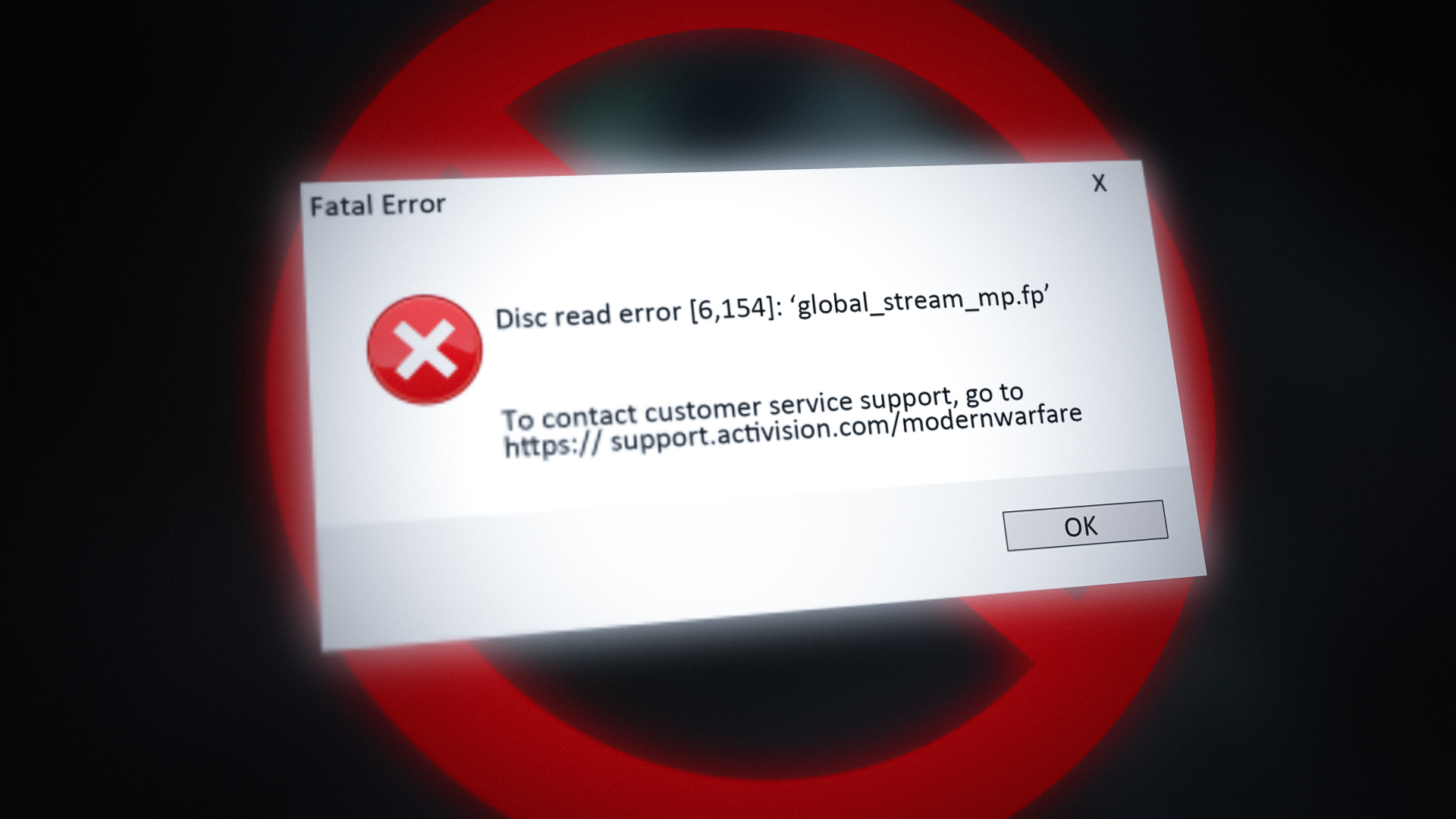 Warzone Crashing with Error 6.154