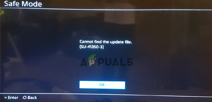 How to “Error SU-41350-3" on PS4?