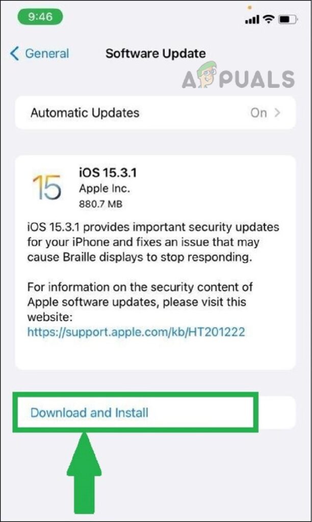 click Download and Install