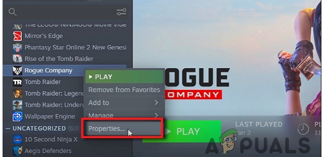 Properties of Rogue Company