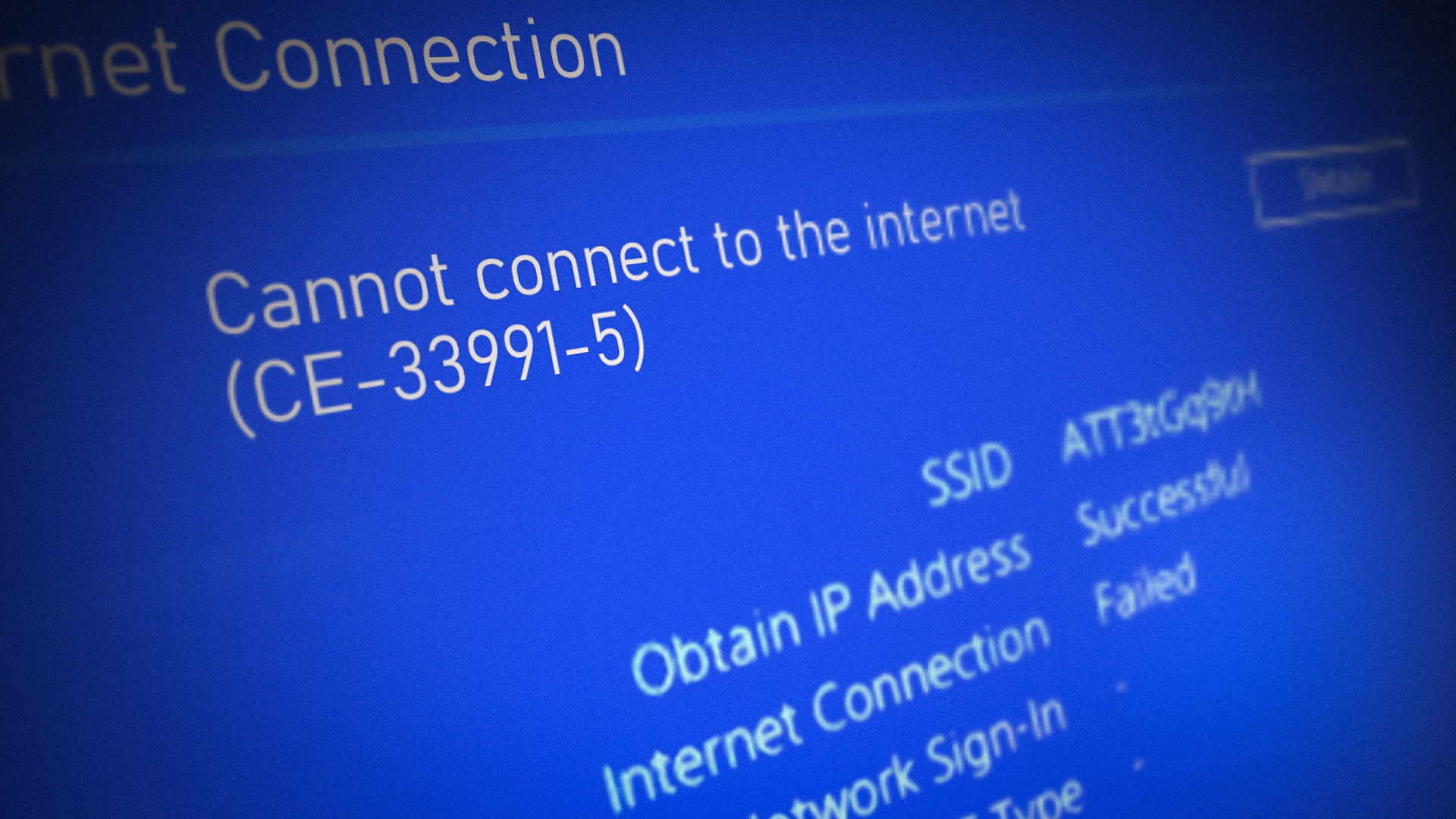 Ps4 Internetverbindung Nicht Möglich Ce 33991 5 How to Fix CE-33991-5 Error on Play Station?