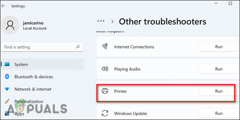 run-printer-troubleshoot