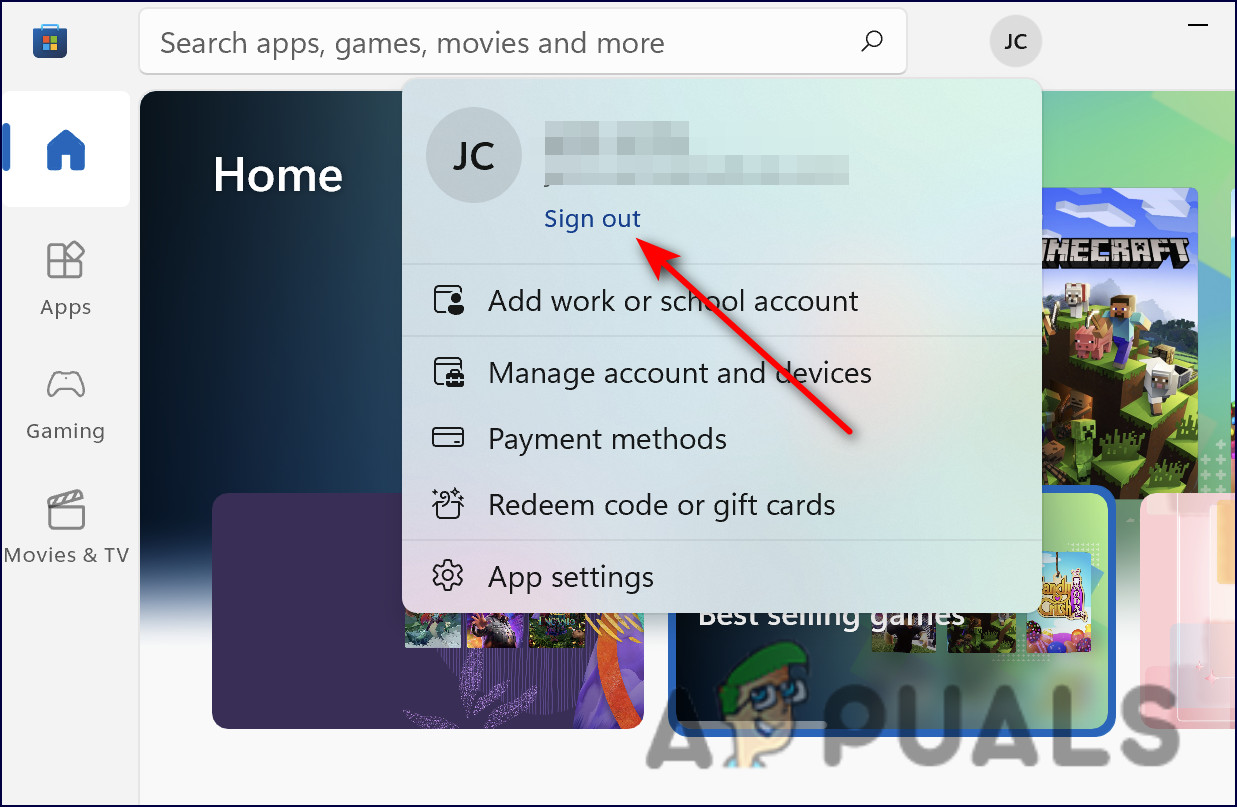 sign-out-microsoft-store