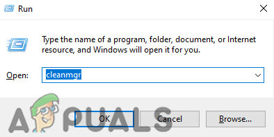 type cleanmgr in the run window