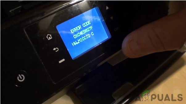 error message OXC4EB827F
