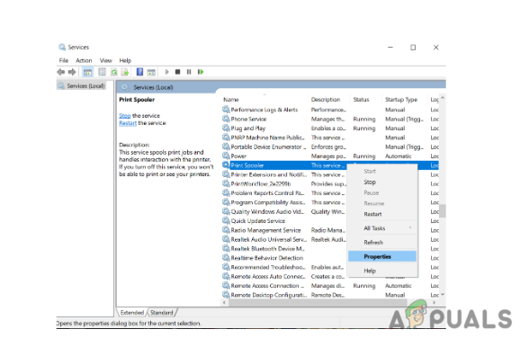 print spooler service