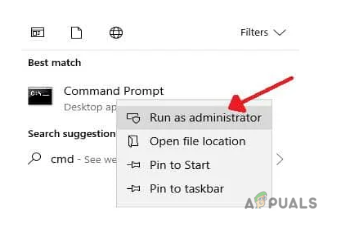 launch the command prompt