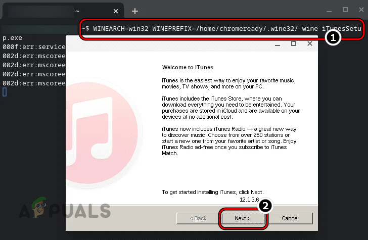 Install iTunes on Chromebook