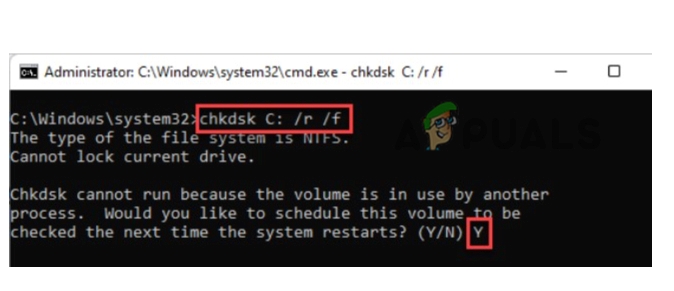 Check the Hard Disk Error