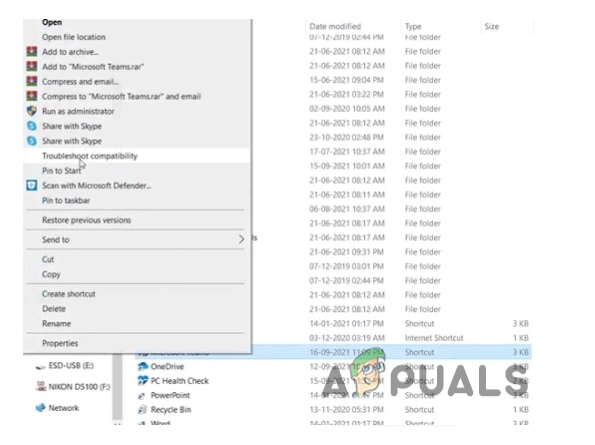 Run the Compatibility Troubleshooter
