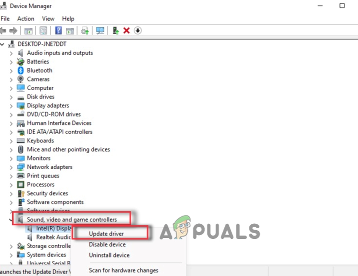 Update the Audio Drivers