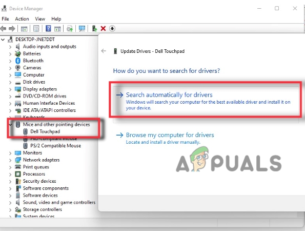 Update the Mouse Drivers