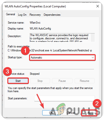 Change Service Startup Type