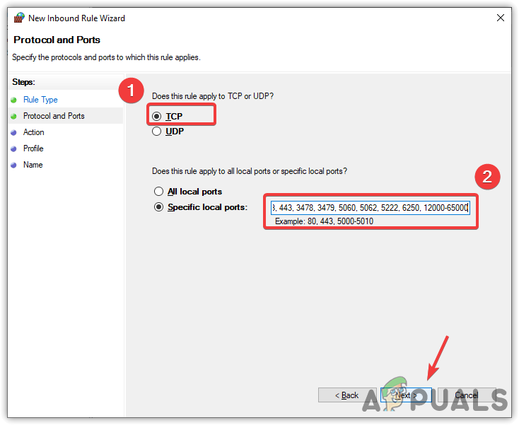 Enabling Port Forwarding