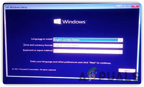 Installing Windows