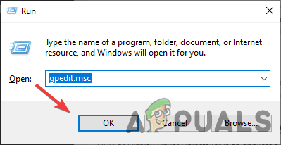Launching Group Policy Editor