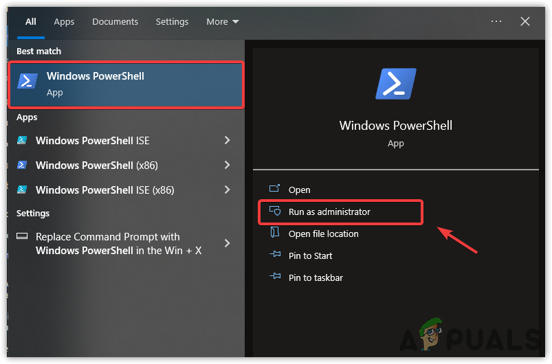 Launching PowerShell in Administrator Mode