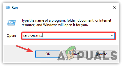 Open Services Window
