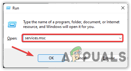 Open Services Window