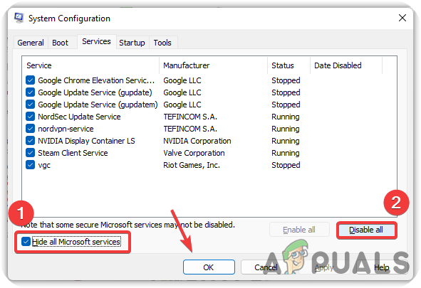 Performing Clean Boot