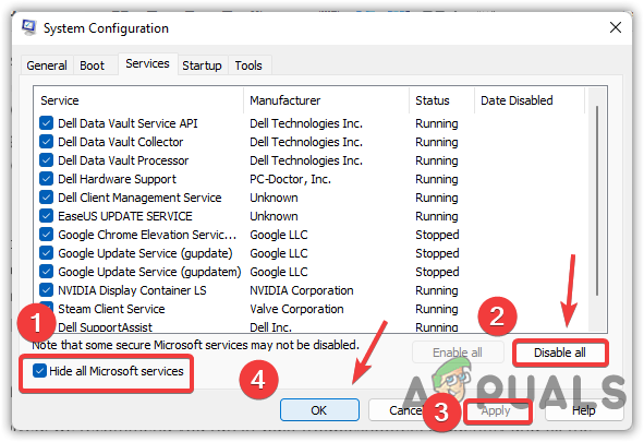 Performing Clean Boot