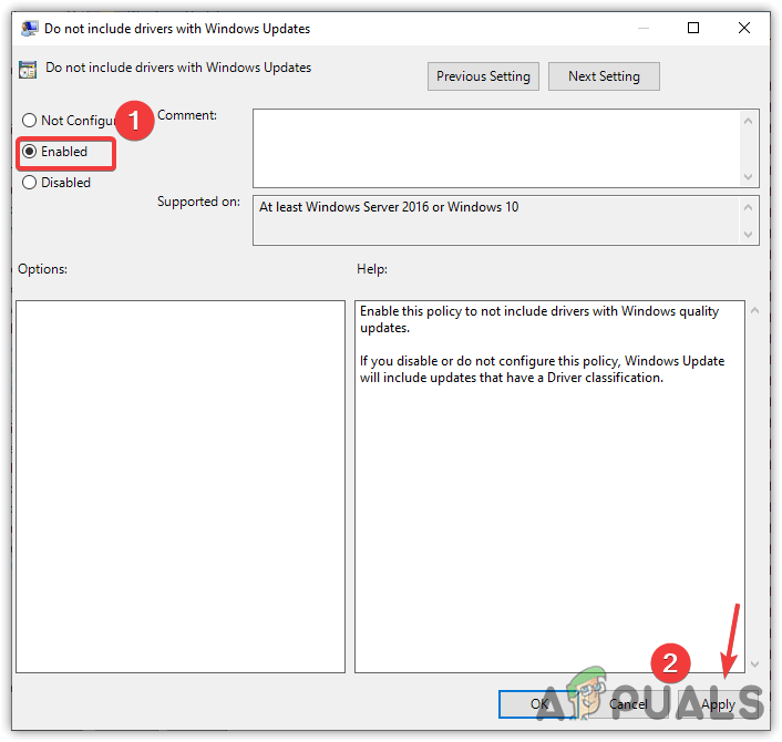 Preventing Drivers From installing With Windows Updates