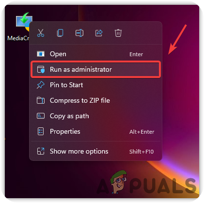 Run As Administrator