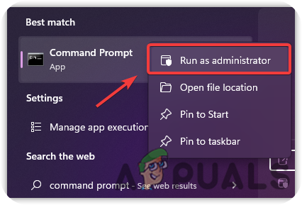 Run Command Prompt in Administrator Privileges