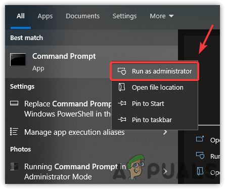 Running Command Prompt As Administrator