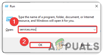 Search to Open Services Tab