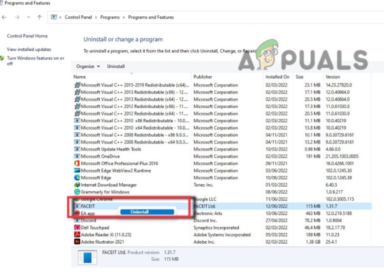 How To Uninstall Faceit From Your Computer Completely?
